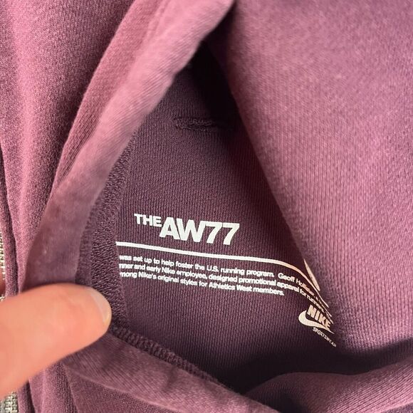 Nike AW77 Stadium Hoodie Full Zip Jacket Colorblock Men's XL Swoosh - Picture 5 of 12